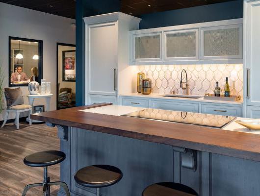 Interiology Design Studio Co. showroom and custom kitchen